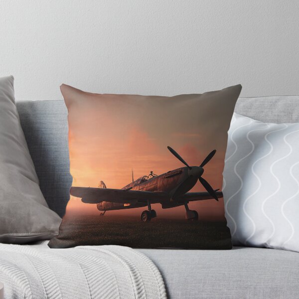 Item preview, Fighter Command Airbase Under Soft Sunrise near the Coast designed and sold by Skyframe Aviation.