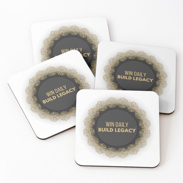 Item preview, Success - Win Daily Build Legacy - Gold Mandala designed and sold by Inspirit Threads.