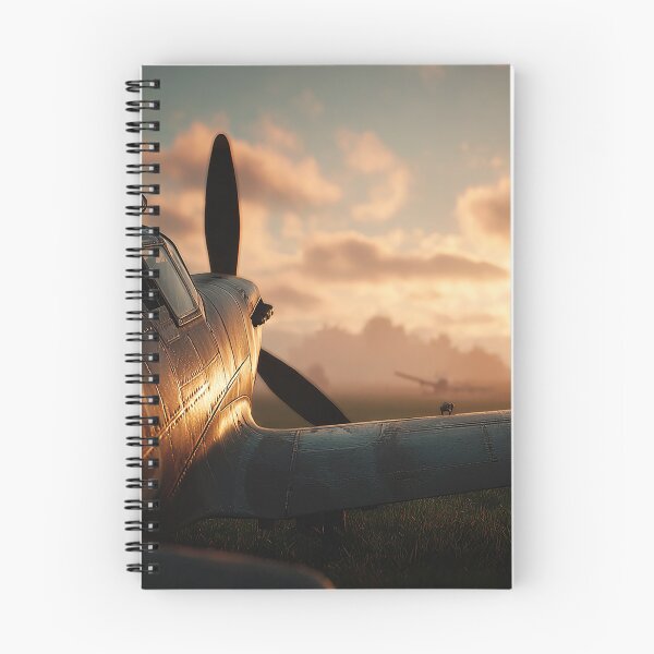 Item preview, British Fighter Command Base In Quiet Morning Air with Morning Mist Rising designed and sold by Skyframe Aviation.