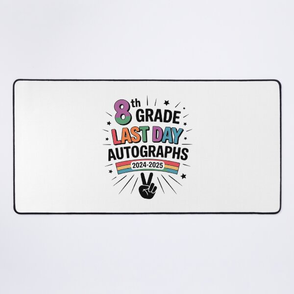 Item preview, 2025 Last Day of School Autograph 8th Grade Graduation Party designed and sold by MathisBellanger.
