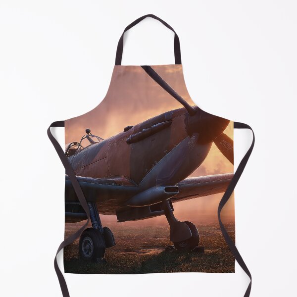 Item preview, Southern Counties Fighter Base In Quiet Morning Air with Morning Mist Rising designed and sold by Skyframe Aviation.