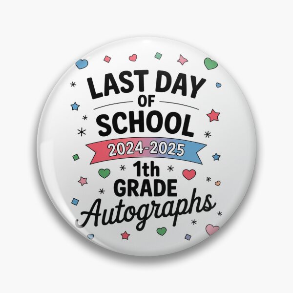 Item preview, Autograph 1st Grade Graduation Party 2025 Last Day Of School 1  designed and sold by MathisBellanger.