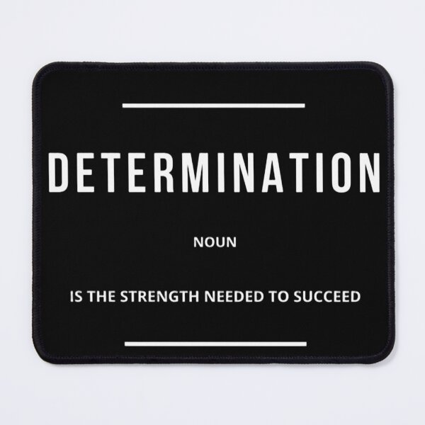 Item preview, DETERMINATION – Motivational Wall Art Definition designed and sold by younessepoli.
