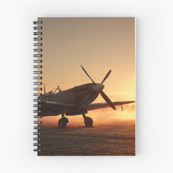 Item preview, Fighter Command Airbase At Dawn with Morning Mist Rising designed and sold by Skyframe Aviation.