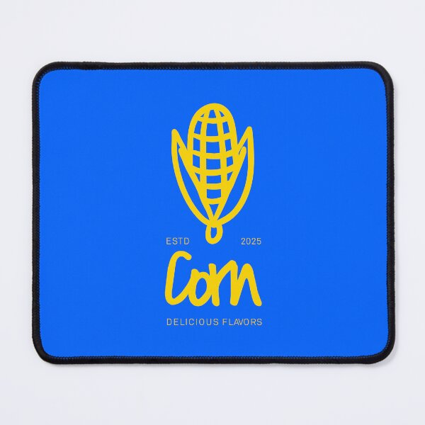 Item preview, Minimal Corn Line Art – Modern Yellow Corn Illustration designed and sold by hassanaljaziri.