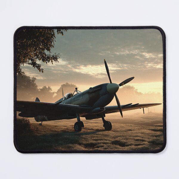 Item preview, RAF Dawn Airfield During Daybreak near the Coast designed and sold by Skyframe Aviation.