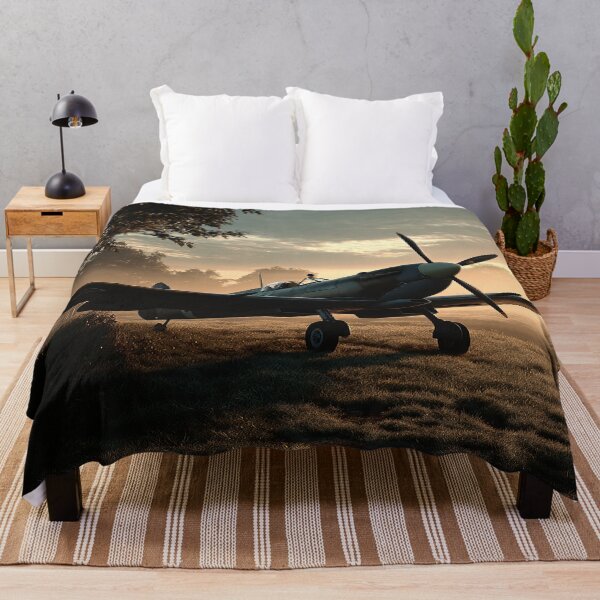 Item preview, RAF Dawn Airfield During Daybreak near the Coast designed and sold by Skyframe Aviation.