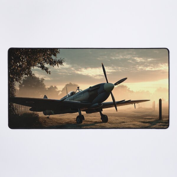 Item preview, RAF Dawn Airfield During Daybreak near the Coast designed and sold by Skyframe Aviation.
