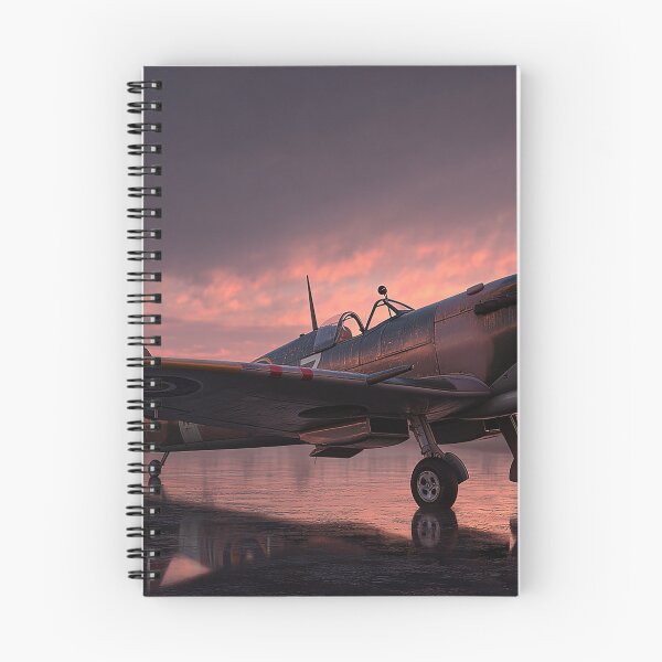 Item preview, Fighter Command Airbase In Early Glow Over the Airfield designed and sold by Skyframe Aviation.