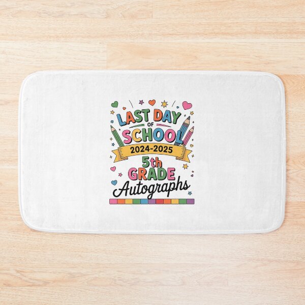 Item preview, Autograph 5th Grade Graduation Party 2025 Last Day Of School  designed and sold by MicanCuteStore.