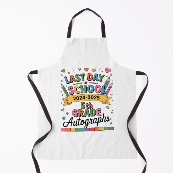 Item preview, Autograph 5th Grade Graduation Party 2025 Last Day Of School designed and sold by MicanCuteStore.