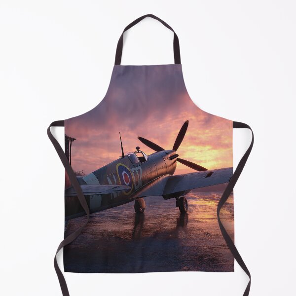 Item preview, Southern England Airfield In Golden Dawn under Warm Sunrise designed and sold by Skyframe Aviation.