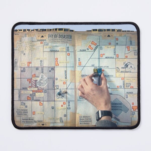Item preview, Map designed and sold by cranberryrose22.