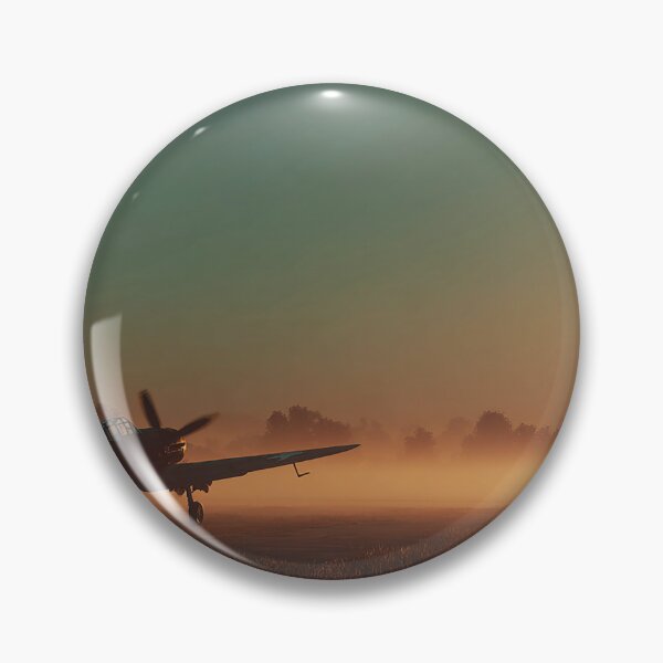 Item preview, RAF Dawn Airfield At Dawn with Soft Fog designed and sold by Skyframe Aviation.