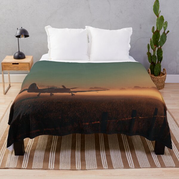 Item preview, RAF Dawn Airfield At Dawn with Soft Fog designed and sold by Skyframe Aviation.