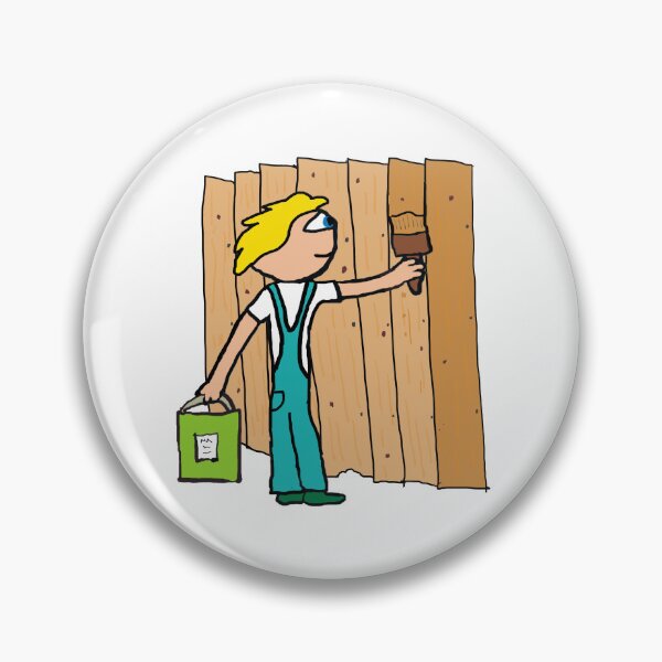Item preview, Fence Painting designed and sold by Mark-Ewbie.