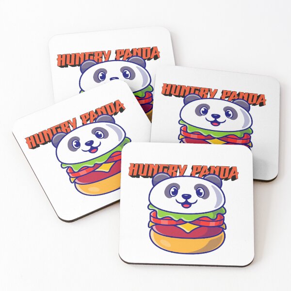 Item preview,  Hungry Panda Burger Mascot Design designed and sold by the wellness script.