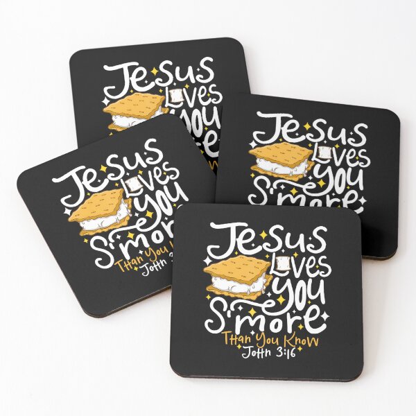 Item preview, Camping Smore Jesus Loves You John Bible Verse Christian designed and sold by JanieLucia.