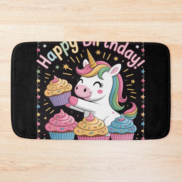 Item preview, Unicorn Cupcake Girls Kids Baking Cake Rainbow  designed and sold by NailMolisa.