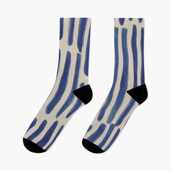 Item preview,  Minimalist Boho Watercolor Blue Brush Strokes designed and sold by enricadenicola.