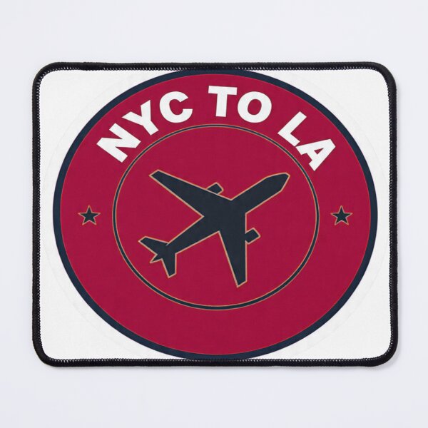 Item preview, American Airlines Travel Sticker: NYC to LA Frequent Flyer Badge designed and sold by Gscode.