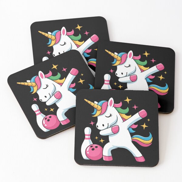 Item preview, Unicorn Dabbing Bowling Birthday Girls designed and sold by NailMolisa.