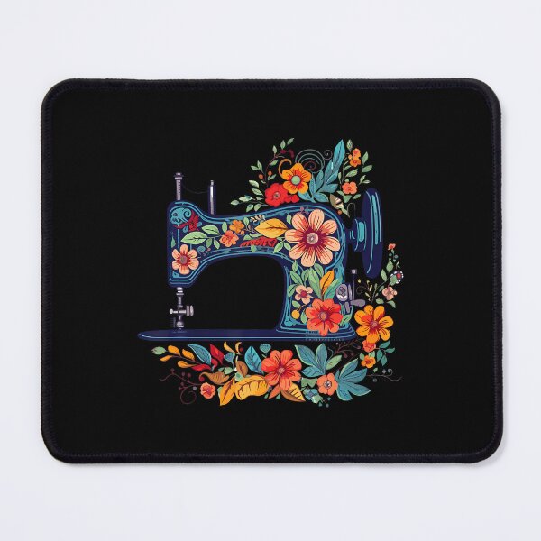 Item preview, Floral Flower Sewing Maschine Kit Quilting Themed designed and sold by JanieLucia.