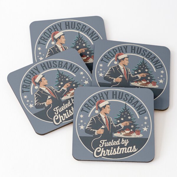 Item preview, Trophy Husband Fueled by Christmas designed and sold by Millsoft.