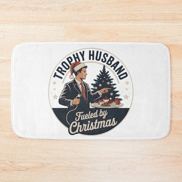 Item preview, Trophy Husband Fueled by Christmas designed and sold by Millsoft.