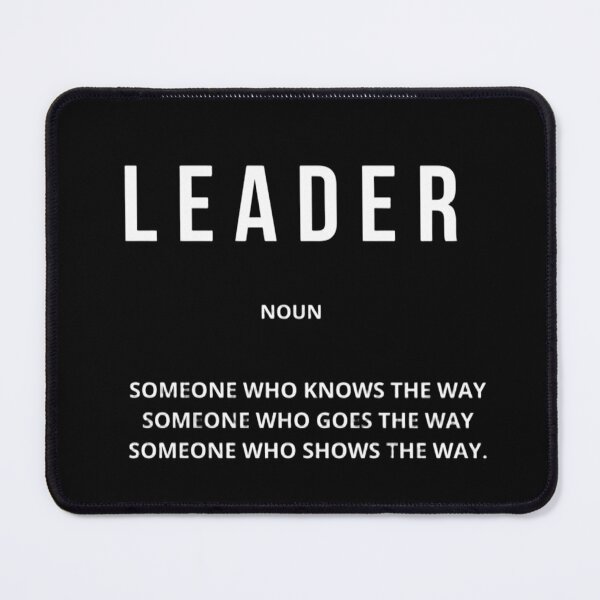 Item preview, LEADER – Inspirational Leadership Poster designed and sold by younessepoli.