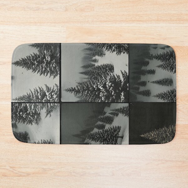Item preview, Winter landscape with snow-covered trees in collage designed and sold by Mianku | Für das Leben.