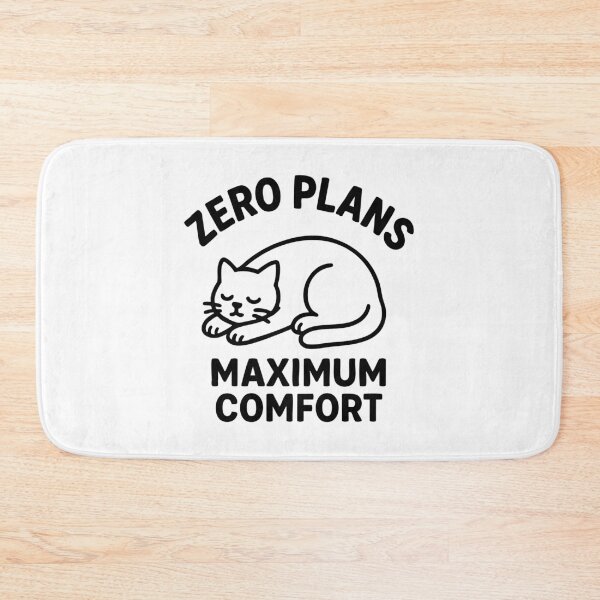 Item preview, Zero plans, maximum comfort designed and sold by CloudyPress.