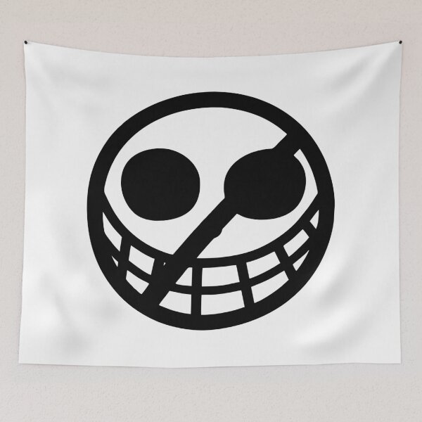 Item preview, Doflamingo joker pirates jolly roger flag designed and sold by jeriney.
