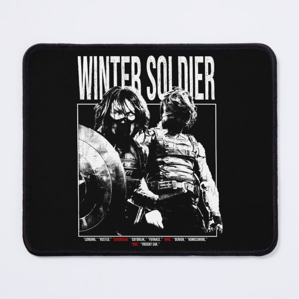 Item preview, Bucky Barnes Thunderbolts Winter Soldier Sebastian Stan Avengers Superhero designed and sold by serqeydoomunf.