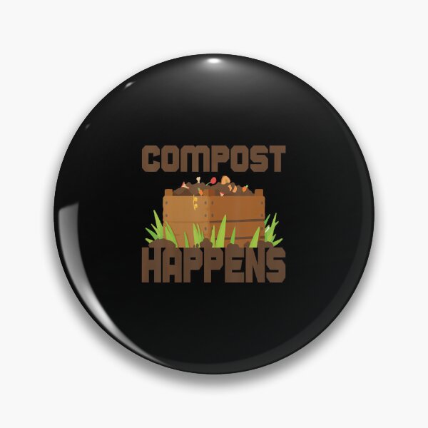 Item preview, Compost Happens Funny Gardener Gardening Lovers Humor Outfit designed and sold by TaraLiliana.
