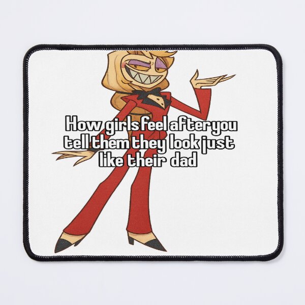 Item preview, How Girls Feel After You Tell Them They Look Just Like Their Dad” – Funny Toony Meme Sticker PNG designed and sold by Gurjeetpixelart.