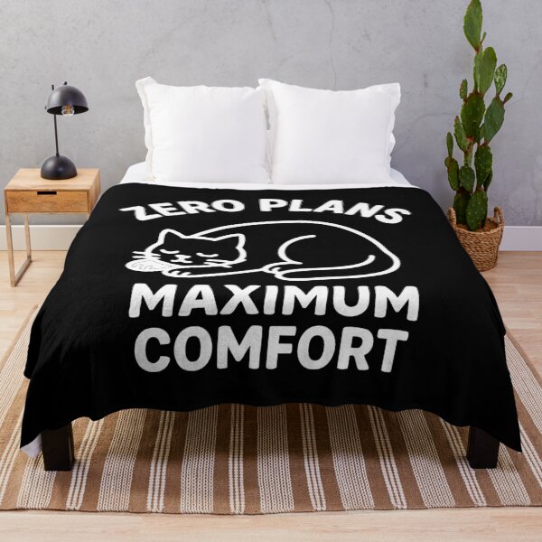Item preview, Zero plans, maximum comfort designed and sold by CloudyPress.