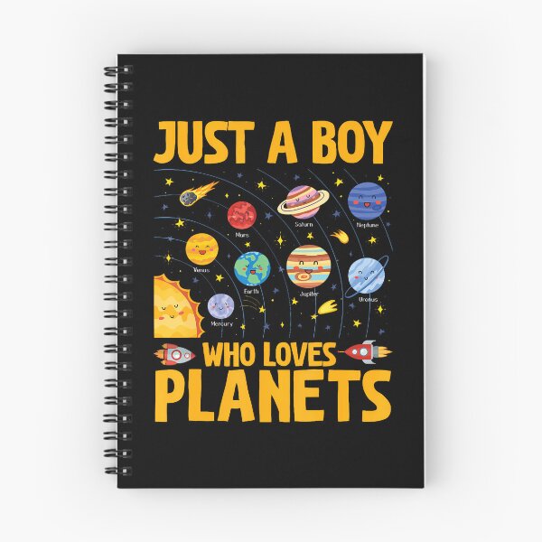 Item preview, Just A Boy Who Loves Planets Solar System Kids Space Science designed and sold by MaudeGloria.