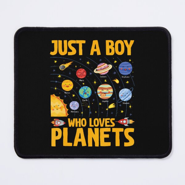 Item preview, Just A Boy Who Loves Planets Solar System Kids Space Science designed and sold by MaudeGloria.