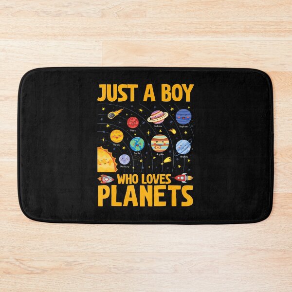Item preview, Just A Boy Who Loves Planets Solar System Kids Space Science designed and sold by MaudeGloria.