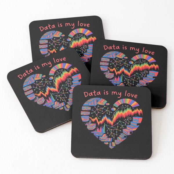Item preview, Data is my love Gift for Analyst designed and sold by SabAlgoRhythm.