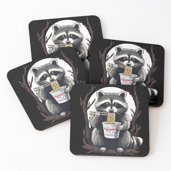 Item preview, Raccoon's Noodle Nosh- Raccoon Rumen  designed and sold by Steele-Art.