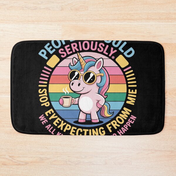 Item preview, Unicorn No Normal Sarcasm Fun Joke Unicorn designed and sold by NailMolisa.