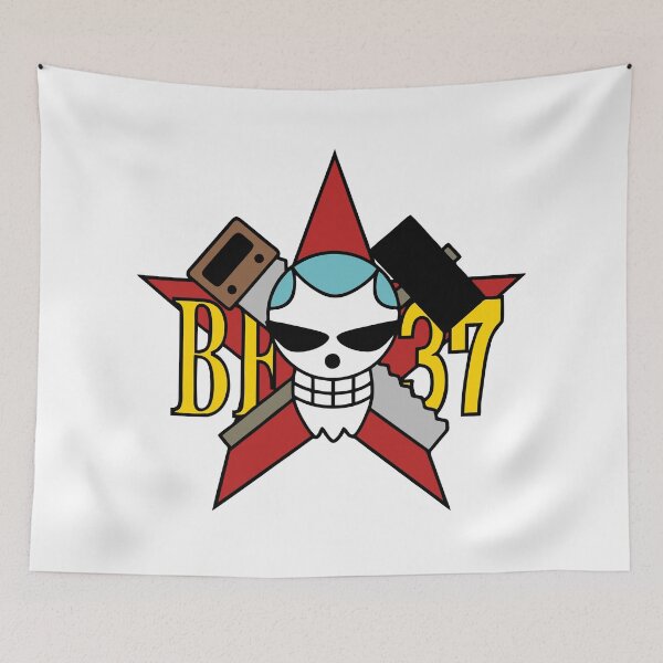 Item preview,  battle franky 37 pirates jolly roger flag designed and sold by jeriney.