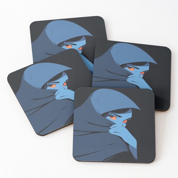 Item preview, Cloaked Girl With Intense Gaze designed and sold by Christian Weiss.