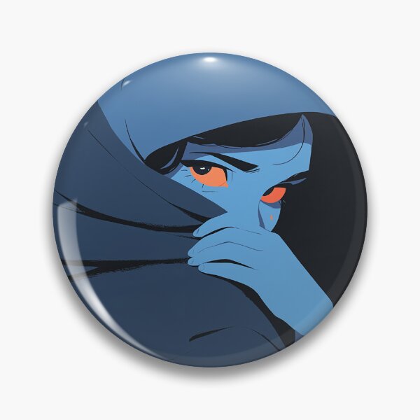 Item preview, Cloaked Girl With Intense Gaze designed and sold by Christian Weiss.
