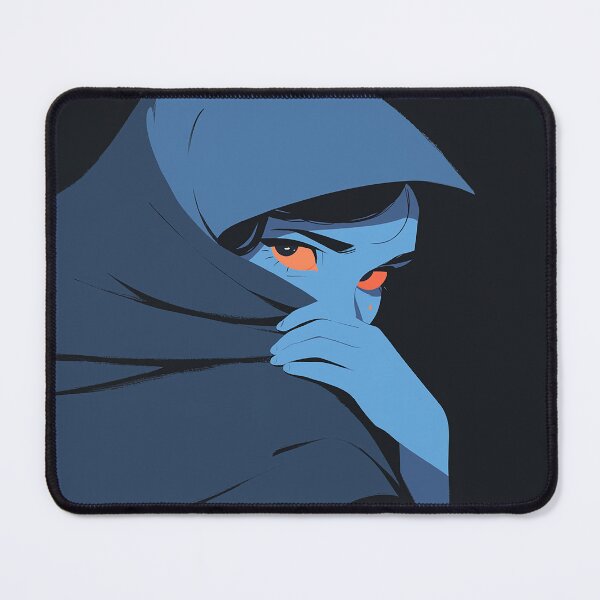Item preview, Cloaked Girl With Intense Gaze designed and sold by Christian Weiss.
