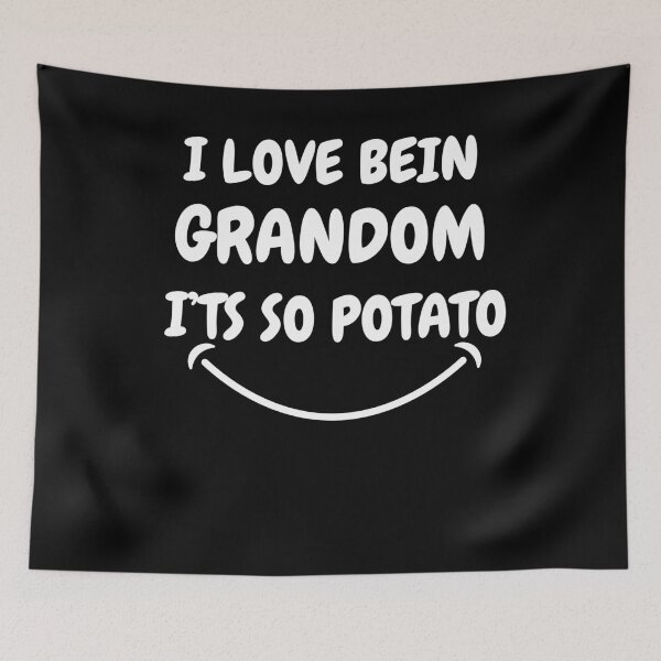 Item preview, I Love Being Random It’s So Potato Shirt, Funny Random Quote Tee, Silly Humor Potato Saying T-Shirt designed and sold by Printsouf.