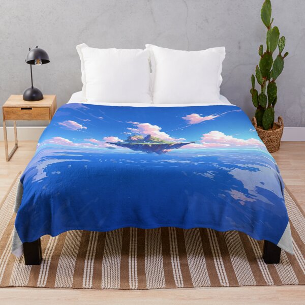 Item preview, Floating Island Above Blue Ocean designed and sold by Christian Weiss.