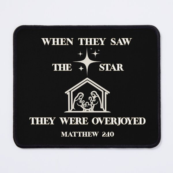 Item preview, When they saw the atsr they were overjoyed matthew 2-10 designed and sold by MrDomStore.